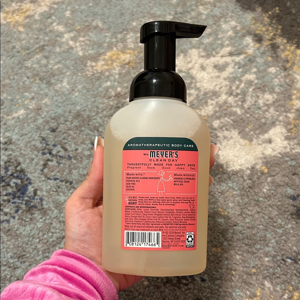 Clean Day Foaming Hand Soap - Black Dispenser - Picture 2 of 2
